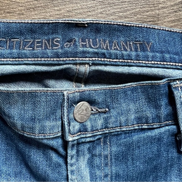Citizens of Humanity Dani Cropped Straight Leg Denim Jeans Women's size 30 - Picture 4 of 12